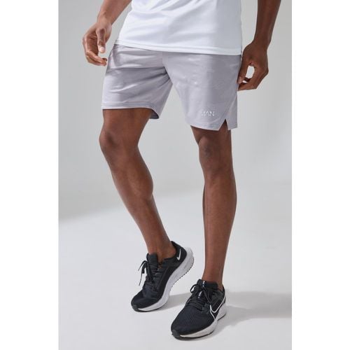 Pantalón Corto Man Active Resistente De Camuflaje - boohoo - Modalova