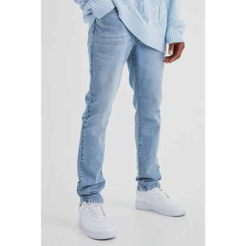 Jeans Slim Fit in denim rigido - boohoo - Modalova