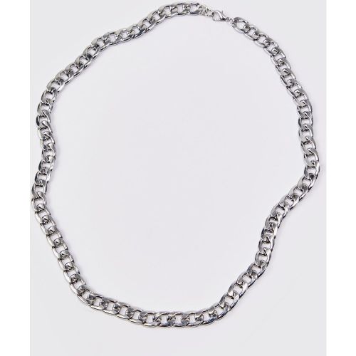 Collana a catena spessa, Grigio - boohoo - Modalova