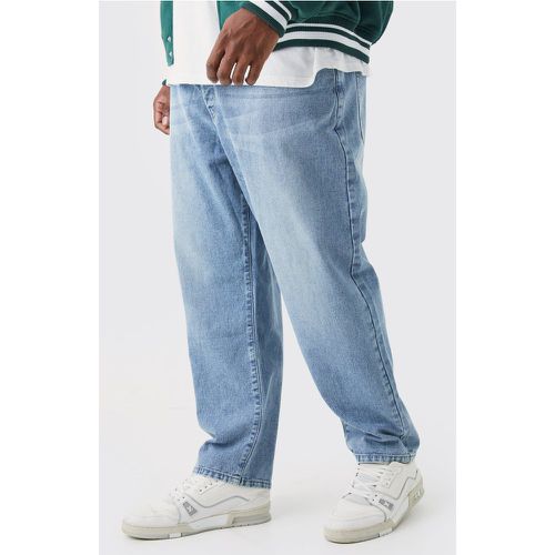 Jeans Plus Size affusolati in denim rigido - boohoo - Modalova