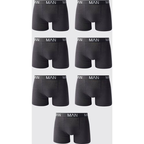 Boxer classici Man Dash Repeat - set di 7 paia - boohoo - Modalova