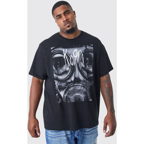 T-shirt Plus Size ufficiale Korn - boohoo - Modalova