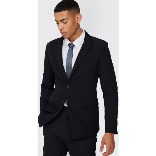 Blazer Slim Fit in Stretch, Nero - boohoo - Modalova