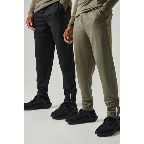 Pack De 2 Pantalones Deportivos Man Active Resistentes - boohoo - Modalova