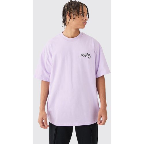 Oversized Extended Neck Basic T-Shirt - boohoo - Modalova