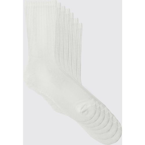 Pack De 7 Pares De Calcetines Deportivos Lisos - boohoo - Modalova