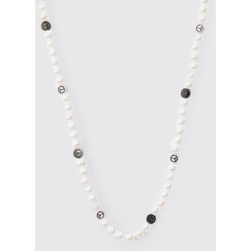 Collana di perle miste color - boohoo - Modalova