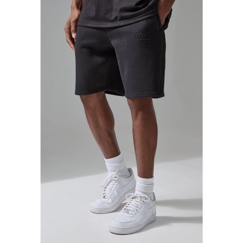 Pantalón Corto Man Active Holgado Con Estampado Training Dept - boohoo - Modalova