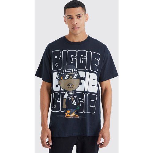 Camiseta Oversize Con Estampado De Biggie - boohoo - Modalova