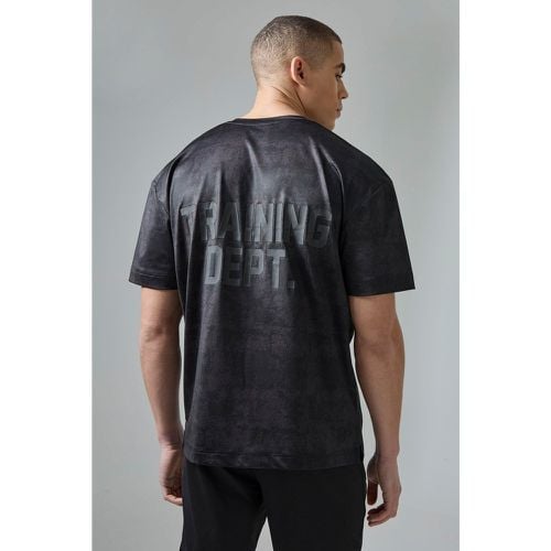 T-shirt oversize Active Training Dept in fantasia militare - boohoo - Modalova