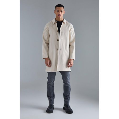 Cappotto Trench classico con pannelli a contrasto - boohoo - Modalova