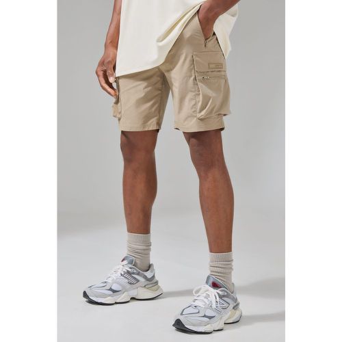 Pantalón Corto Man Active Cargo Ligero - boohoo - Modalova