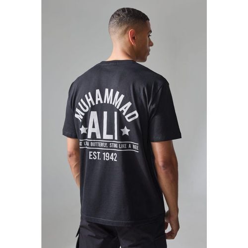 Active oversize Muhammad Ali Est. T-shirt ufficiale del 1942 - boohoo - Modalova