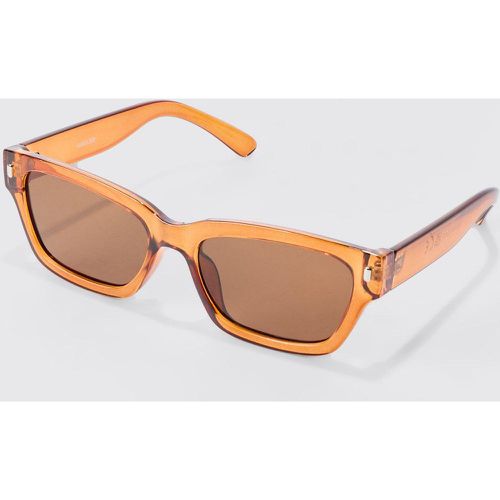 Retro Frame Sunglasses In - boohoo - Modalova