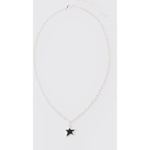 Collar De Cadena Con Colgante De Estrella - boohoo - Modalova