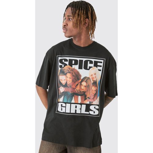 T-shirt Tall nera per Spice Girls - boohoo - Modalova