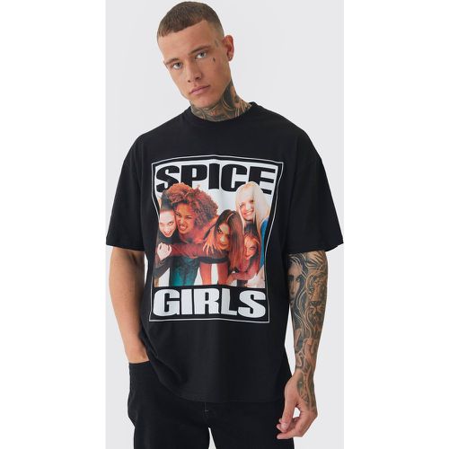 T-shirt Tall nera per Spice Girls - boohoo - Modalova