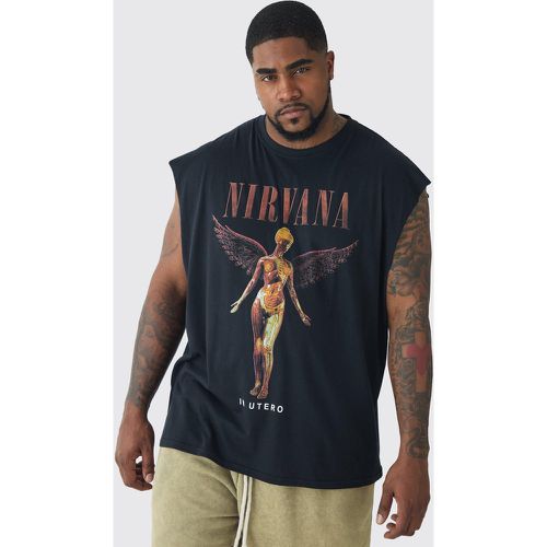 Plus Nirvana Angel License Print T-shirt - boohoo - Modalova