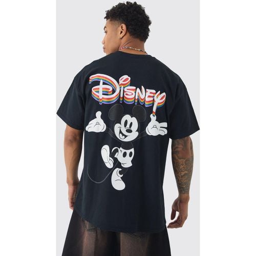 Camiseta Oversize De Disney Con Estampado De Mickey - boohoo - Modalova