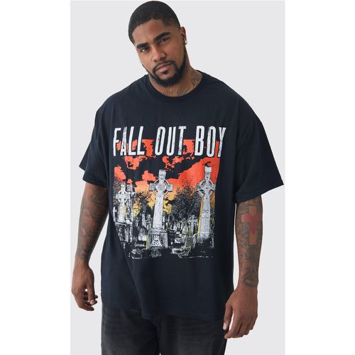 Camiseta Plus Con Estampado Gráfico De Fall Out Boy - boohoo - Modalova