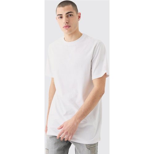 T-shirt lunga Basic a girocollo - boohoo - Modalova