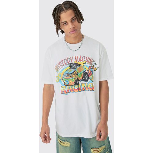 Camiseta Oversize Con Estampado De Scooby Doo - boohoo - Modalova