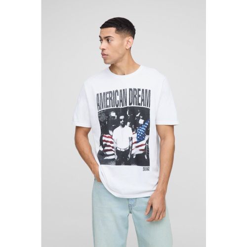 T-shirt oversize ufficiale 21 Savage - boohoo - Modalova