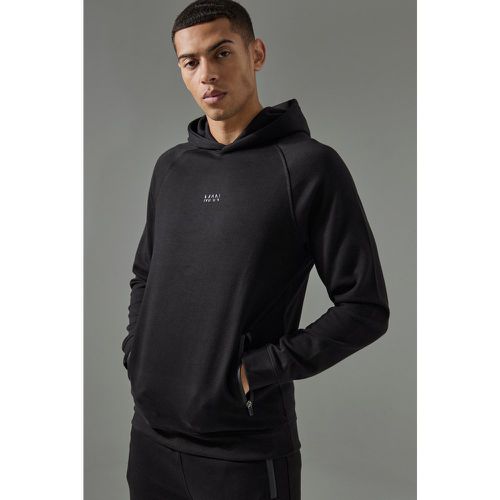 Sudadera Man Active Pro Regular De Forro Polar Con Capucha - boohoo - Modalova