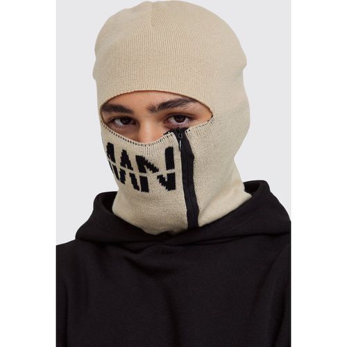 Mascarilla Man Con Cremallera - boohoo - Modalova