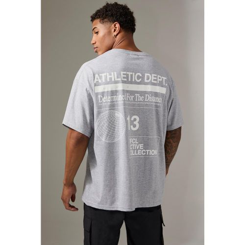 T-shirt oversize Man Active Athletic Dept - boohoo - Modalova