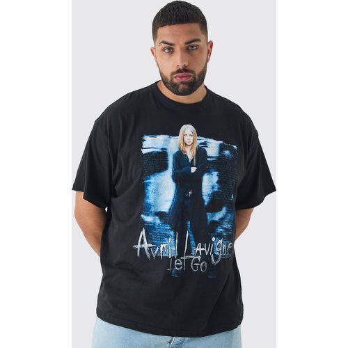 T-shirt Plus Size oversize ufficiale con stampa Avril Lavigne - boohoo - Modalova