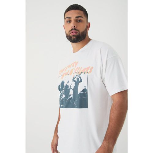 T-shirt Plus Size oversize ufficiale con stampa Twenty One Pilots - boohoo - Modalova