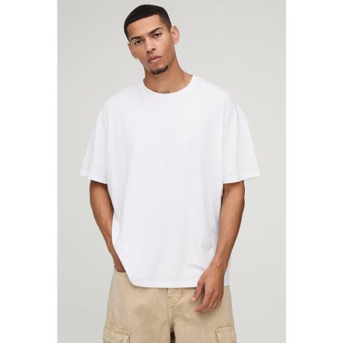 T-shirt Premium oversize in modal Content - boohoo - Modalova