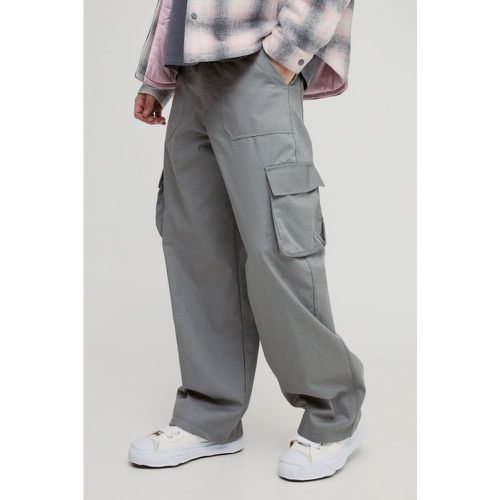 Pantaloni Cargo extra comodi con vita fissa - boohoo - Modalova