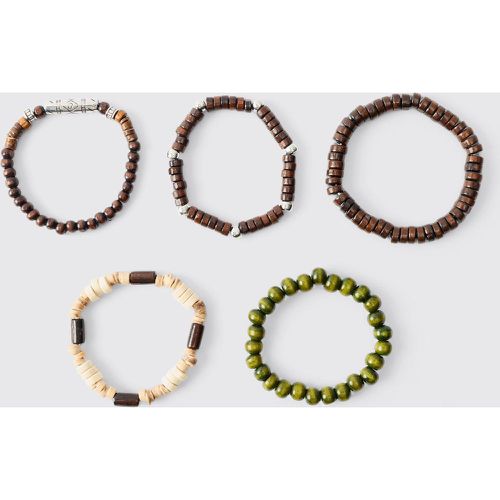 Mixed Bead Western Bracelets, Multi - boohoo - Modalova