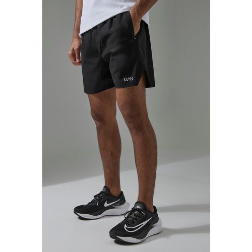 Pantaloncini Man Active Stretch da 12 cm con spacco laterale - boohoo - Modalova