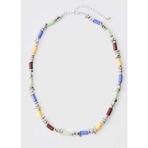 Colour Bead Necklace, Multi - boohoo - Modalova