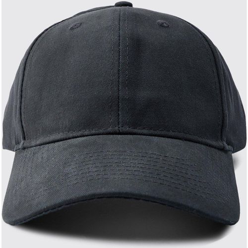 Gorra Lisa Negra, Negro - boohoo - Modalova