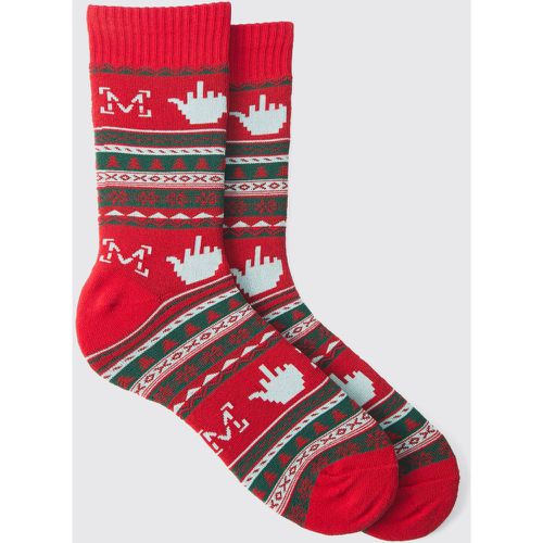 Christmas Socks, Multi - boohoo - Modalova