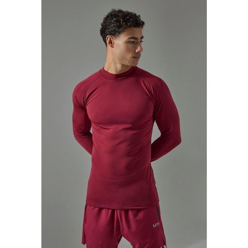 Camiseta Interior Man Active De Manga Larga Y Cuello Alto - boohoo - Modalova