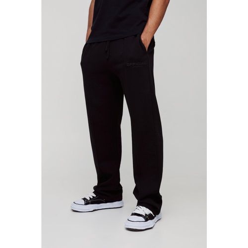 Pantalón Deportivo Holgado Grueso Con Alforza - boohoo - Modalova