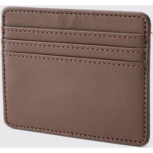 Porta carte di credito, Brown - boohoo - Modalova