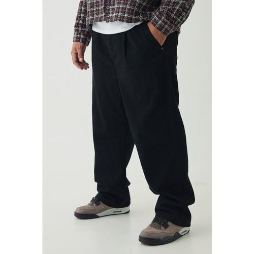 Pantalón Plus Holgado Con Cinturón - boohoo - Modalova