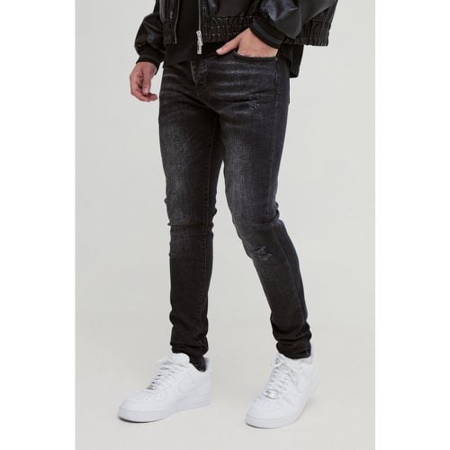 Jeans Skinny Fit in denim Stretch con strass - boohoo - Modalova