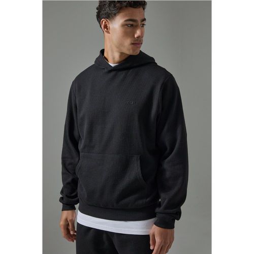 Sudadera Man Sport De Tela Gofre Regular Con Capucha - boohoo - Modalova