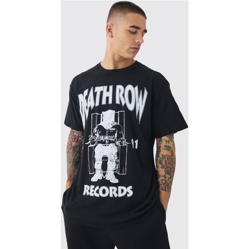 Camiseta Oversize Con Estampado De Death Row Records - boohoo - Modalova