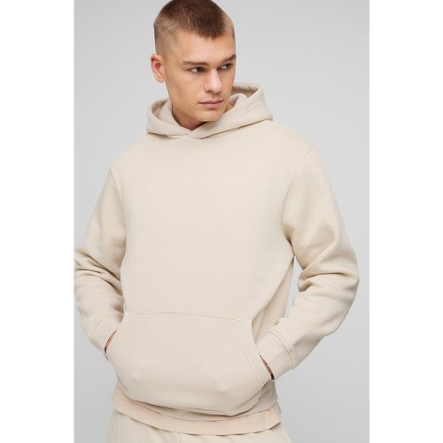 Sudadera Básica Con Capucha, Beige - boohoo - Modalova