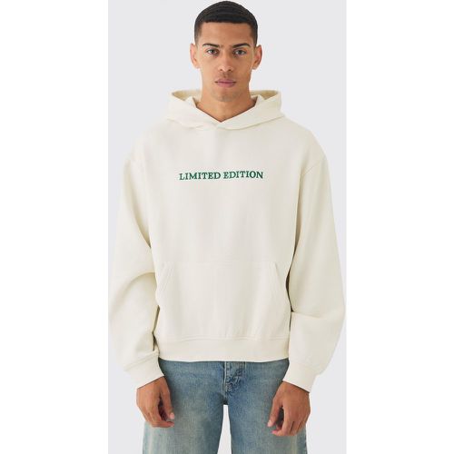 Sudadera Oversize Recta Con Capucha Limited Edition - boohoo - Modalova