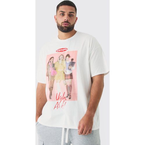 T-shirt Plus Size con stampa ufficiale Clueless - boohoo - Modalova