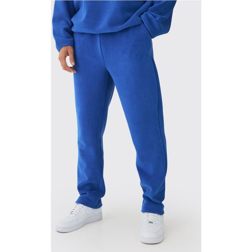 Pantalón Deportivo Recto De Forro Polar - boohoo - Modalova